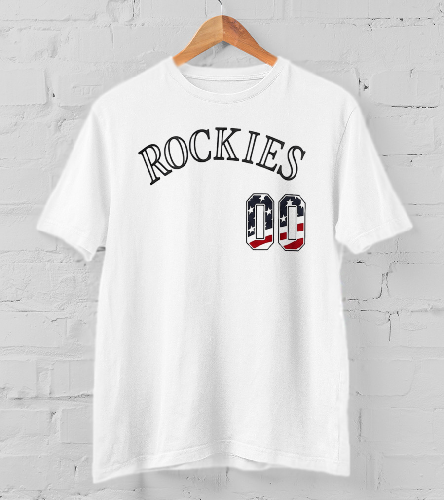 Rockies 2026 USA 250 Star And Stripe 00 T-Shirt