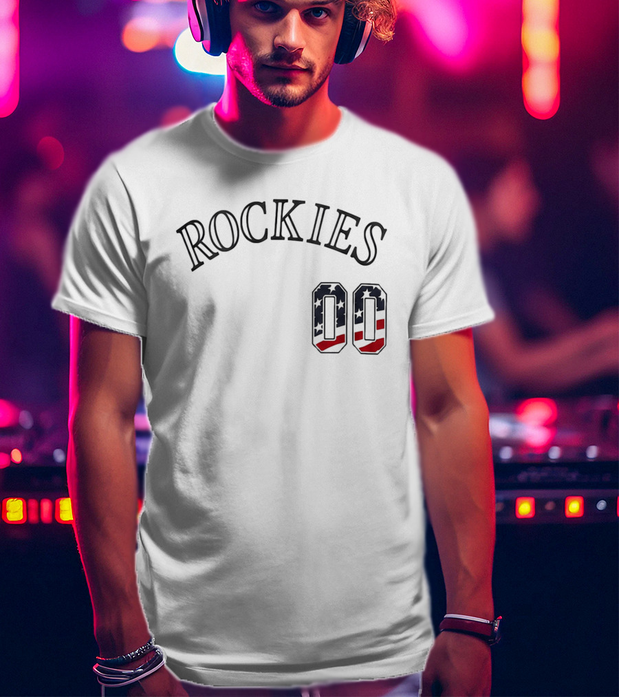 Rockies 2026 USA 250 Star And Stripe 00 T-Shirt