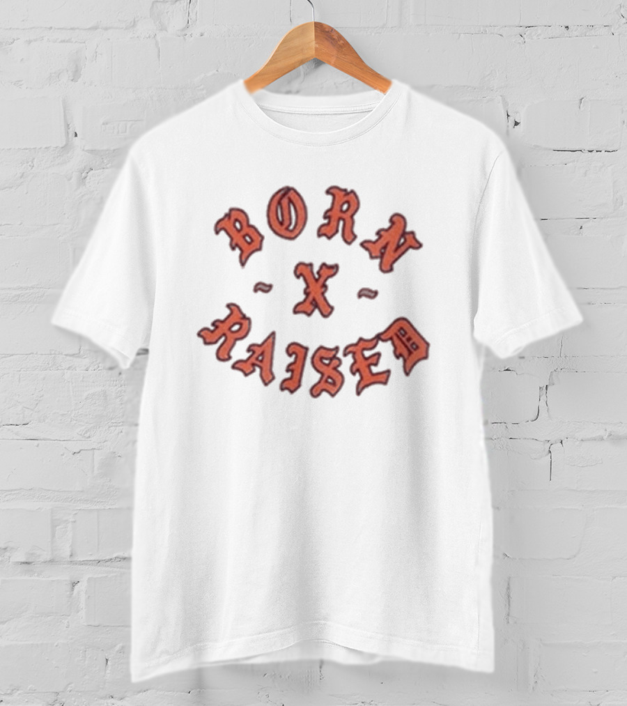 Born X Raised Japan Eyebuster Vintage Gothic T-Shirt