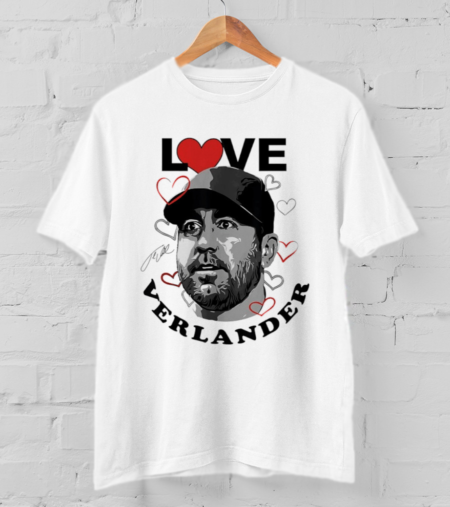 Love Heart Verlander T-Shirt