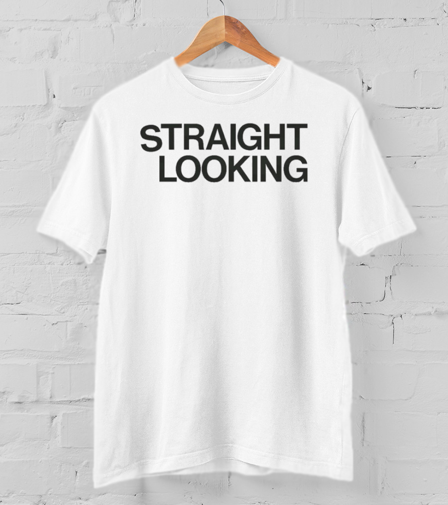 Super Yaki Straight Looking Text Minimalist T-Shirt