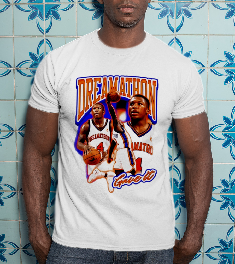 Dreamathon Nate Robinson New York Knicks Gave It T-Shirt