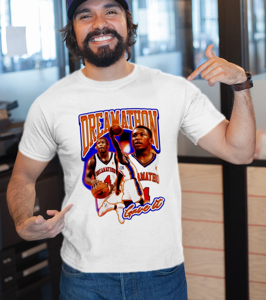 Dreamathon Nate Robinson New York Knicks Gave It T-Shirt