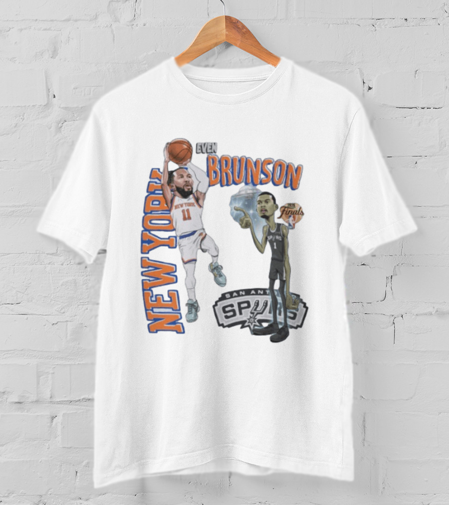 New York Even Brunson NBA Finals San Antonio Spurs T-Shirt