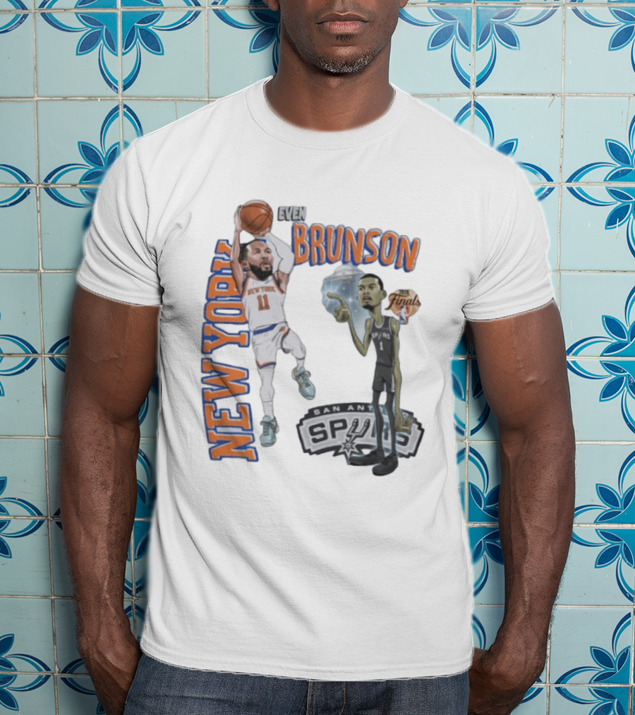 New York Even Brunson NBA Finals San Antonio Spurs T-Shirt