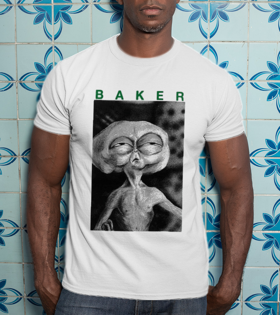 Note Baker Alien Block Busters Extraterrestrial T-Shirt