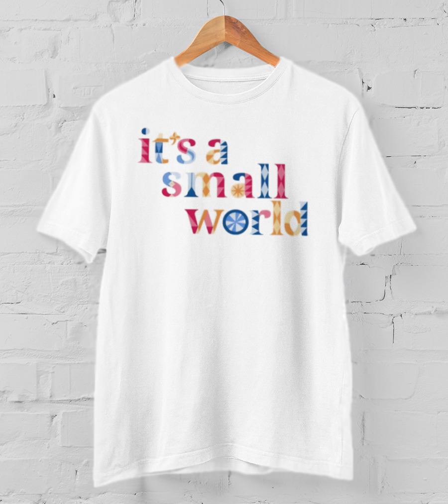 It's A Small World Multicolored T-Shirt