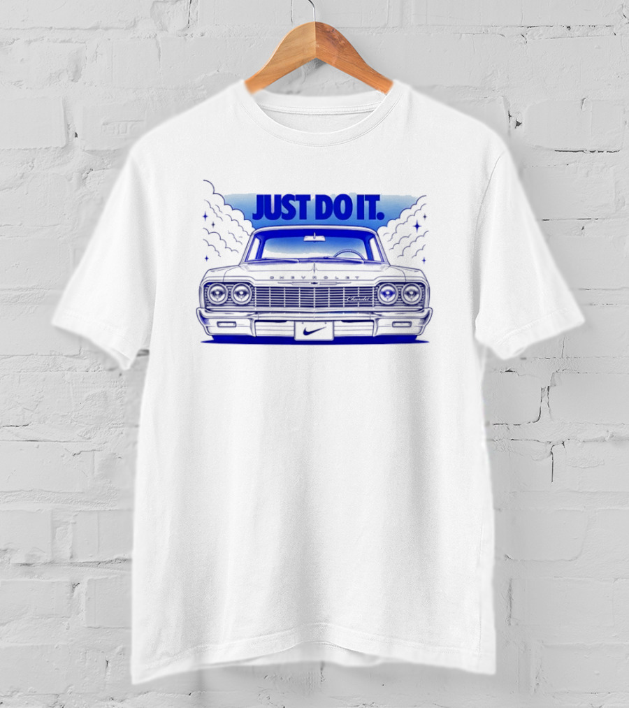 Los Angeles Chevrolet Just Do It Nike Chevy Impala T-Shirt