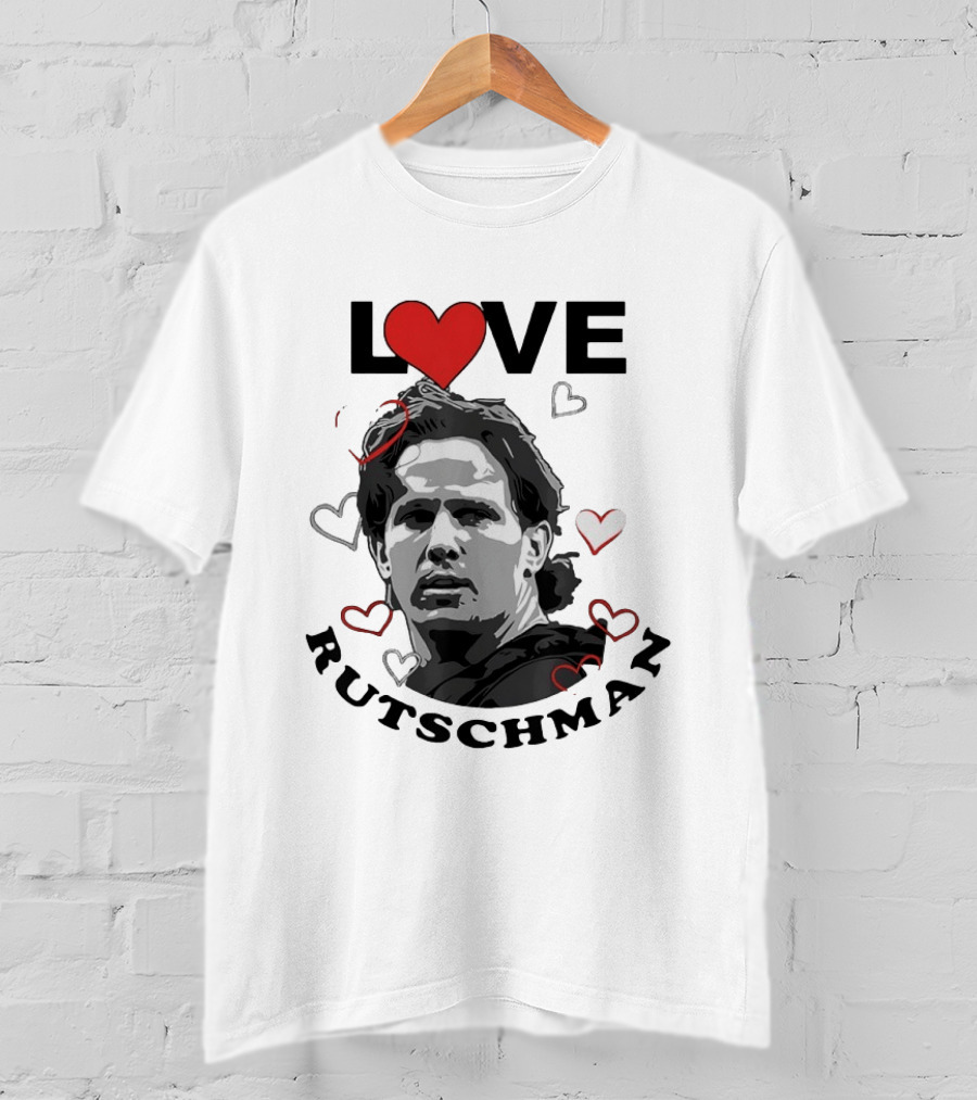 Love Adley Rutschman Baltimore Orioles Baseball Heart T-Shirt