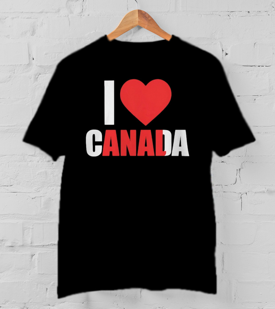 I Love Canada Heart Symbol CANADA T-Shirt