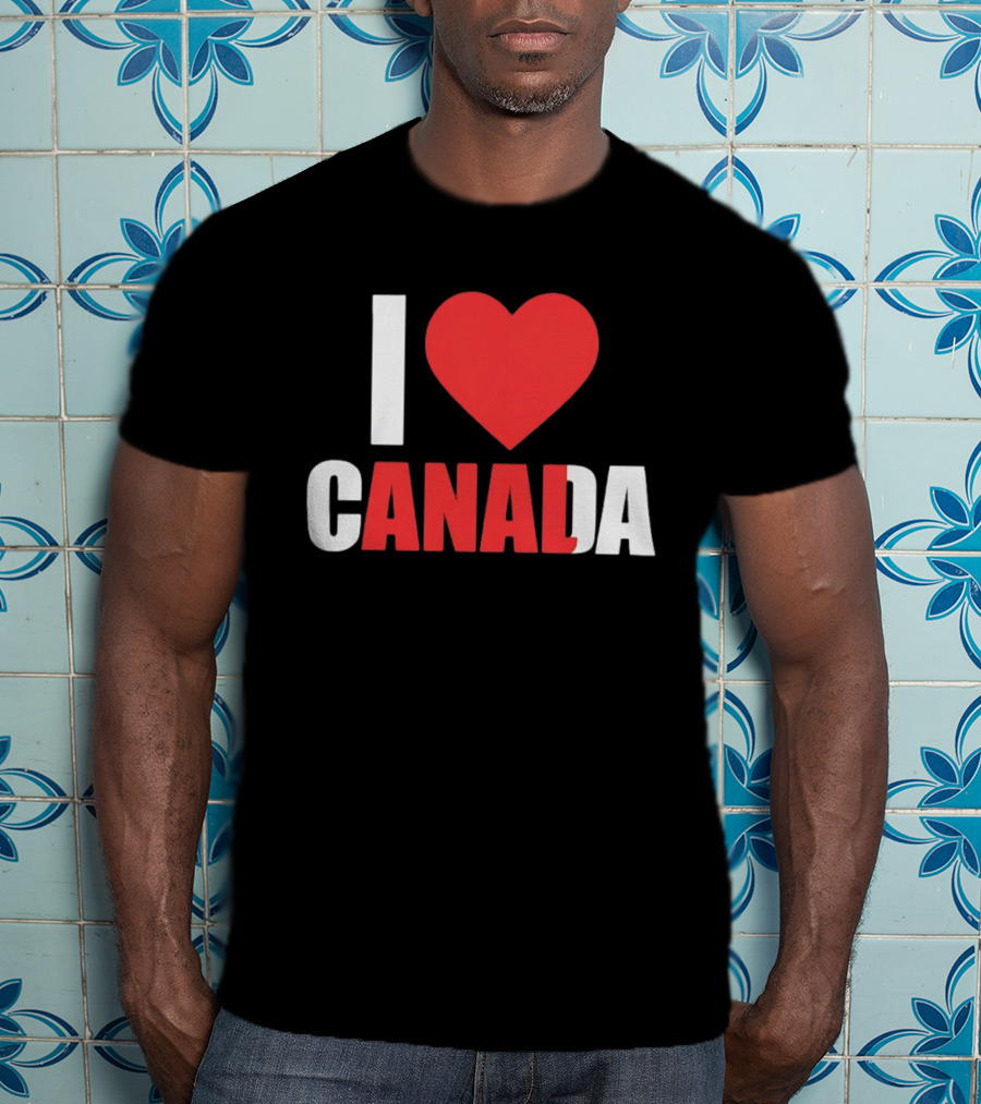 I Love Canada Heart Symbol CANADA T-Shirt