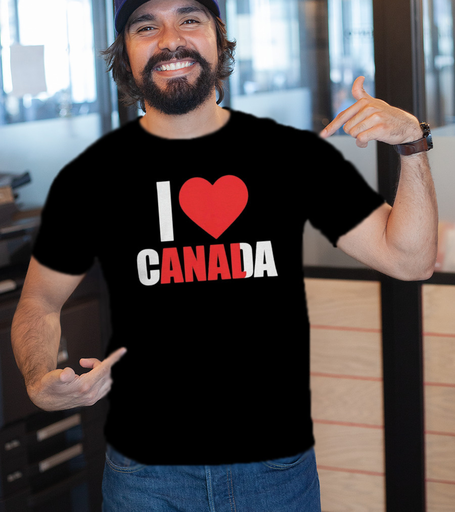 I Love Canada Heart Symbol CANADA T-Shirt