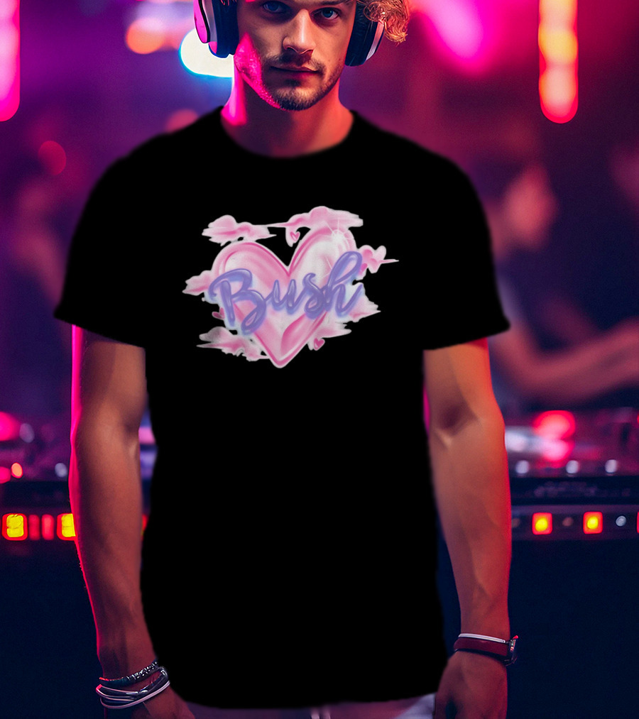 Bush Heart Clouds 90s Rock Gavin Rossdale T-Shirt