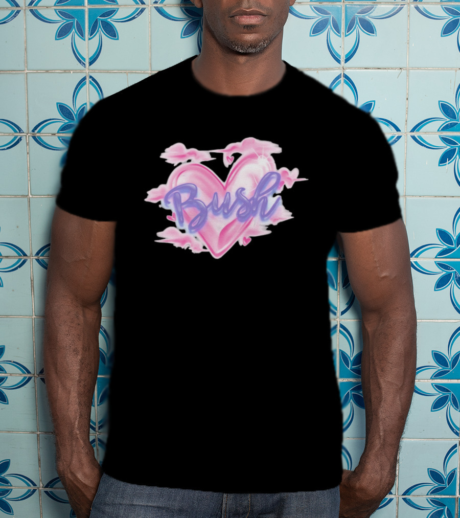 Bush Heart Clouds 90s Rock Gavin Rossdale T-Shirt