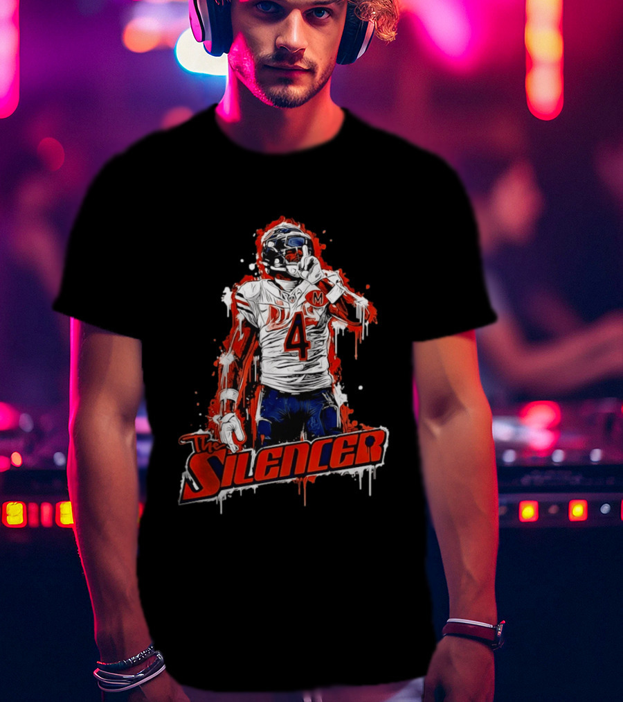The Silencer Number 4 Chicago Football Player T-Shirt