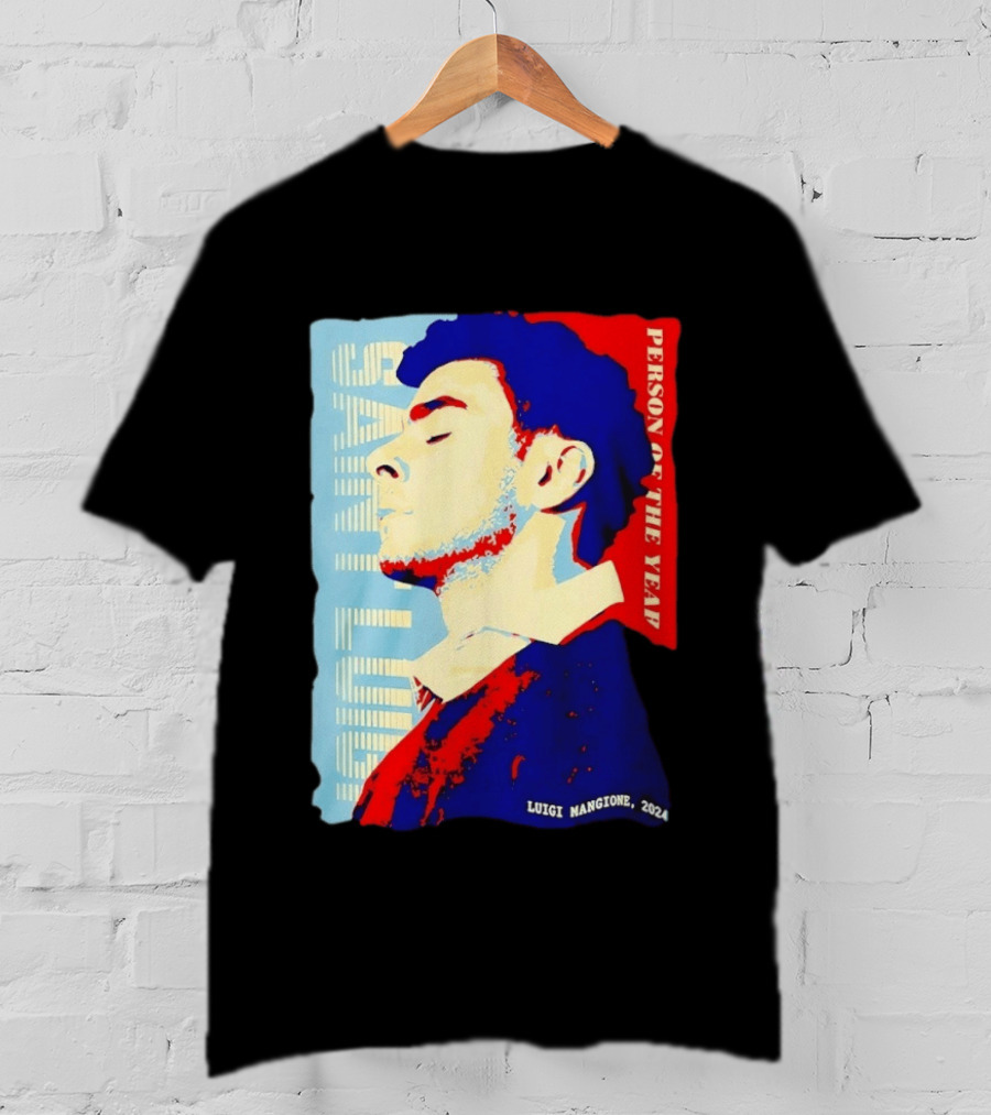 Saint Luigi Mangione 2024 Person Of The Year T-Shirt