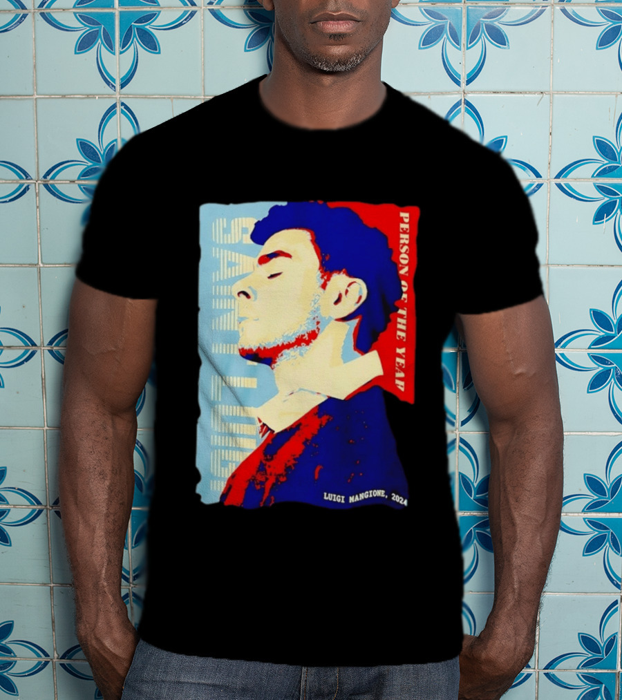 Saint Luigi Mangione 2024 Person Of The Year T-Shirt