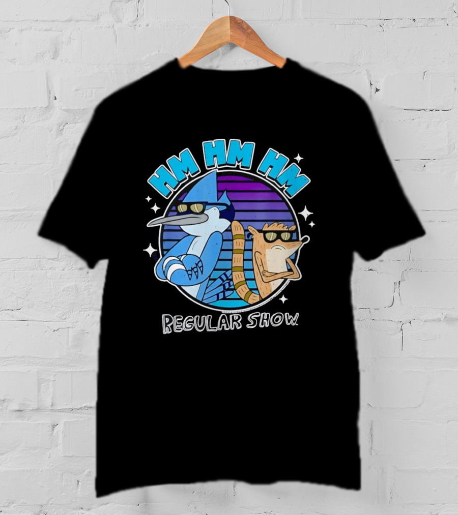 HM HM HM Mordecai And Rigby Regular Show Cartoon T-Shirt