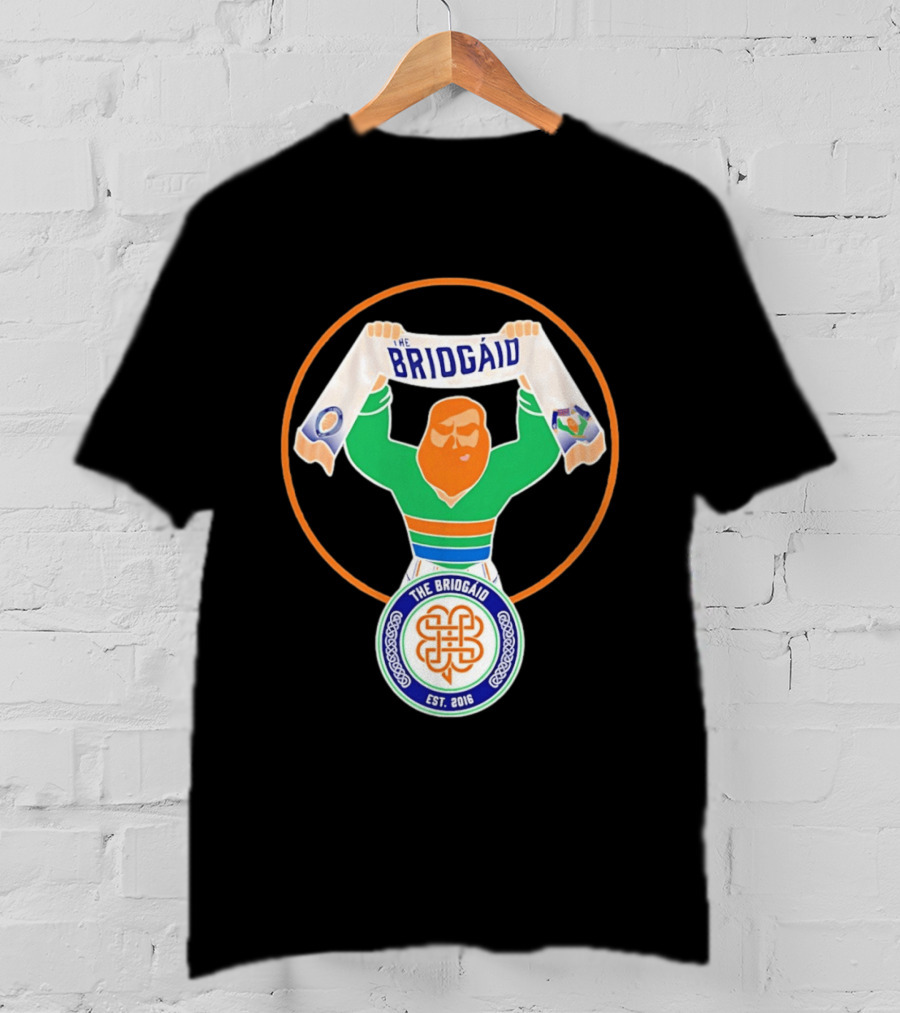 The Briogaid Guy Est 2016 Celtic FC Supporters Club Scarf T-Shirt