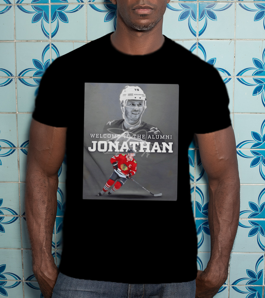 Welcome To The Alumni Jonathan Toews Chicago Hockey Legend T-Shirt