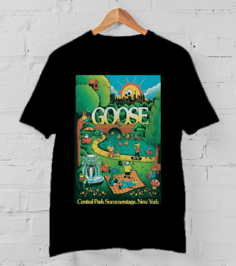 GOOSE Central Park Summerstage New York Jun 21 2026 T-Shirt