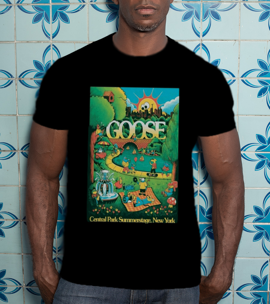 GOOSE Central Park Summerstage New York Jun 21 2026 T-Shirt