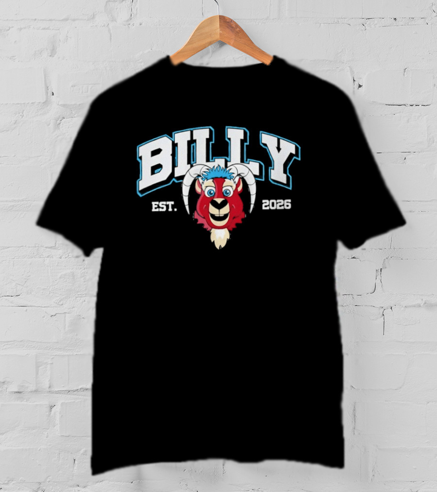 Billy New Mexico Goatheads Hockey Est 2026 T-Shirt