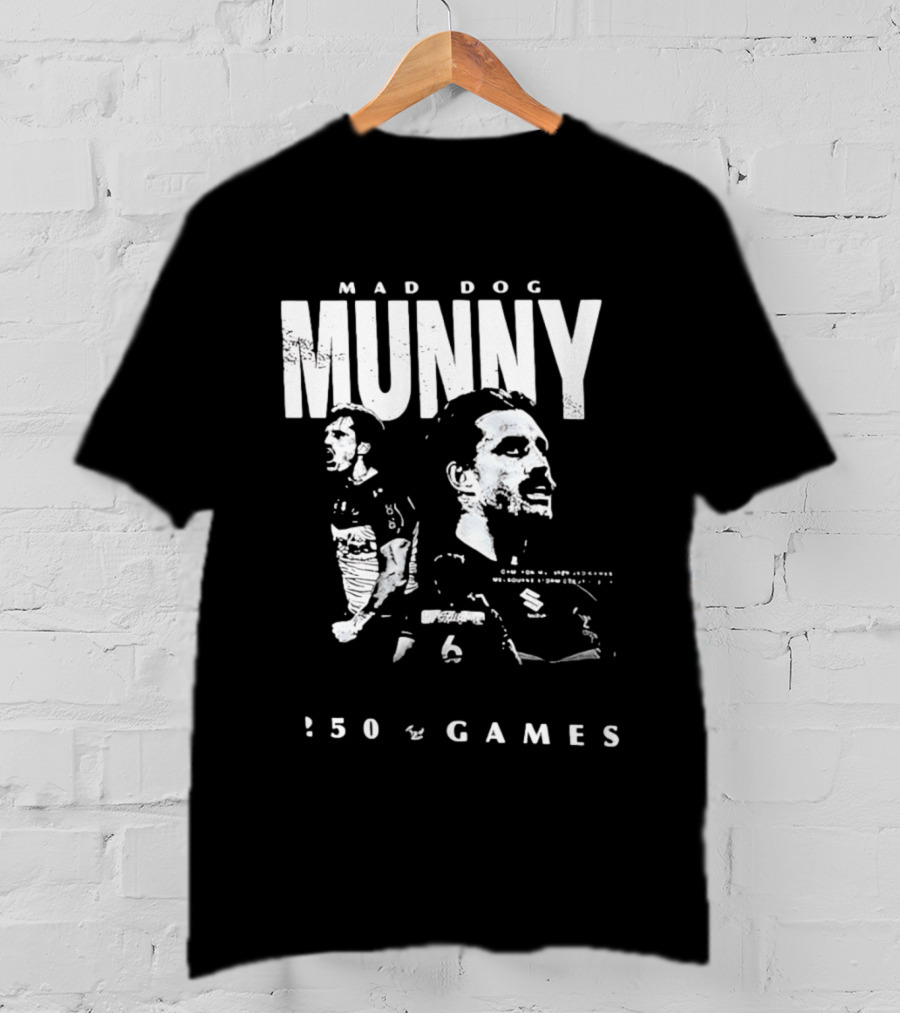 MAD DOG MUNNY 250 Games Melbourne Storm 2026 Cameron Munster T-Shirt