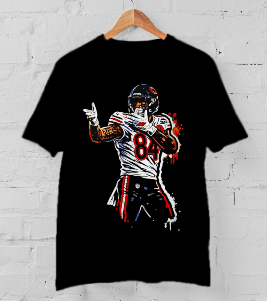 Cordarrelle Patterson 84 Chicago Bears Football Player T-Shirt