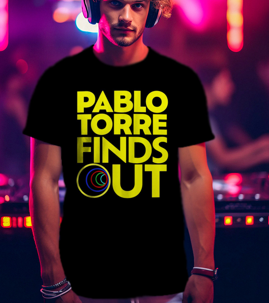 Pablo Torre Finds Out Podcast Sports Media Circles T-Shirt