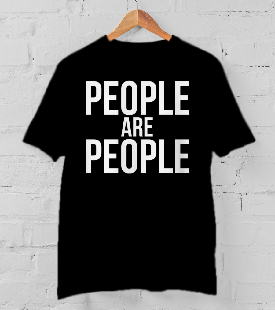 PEOPLE ARE PEOPLE Racerback T-Shirt