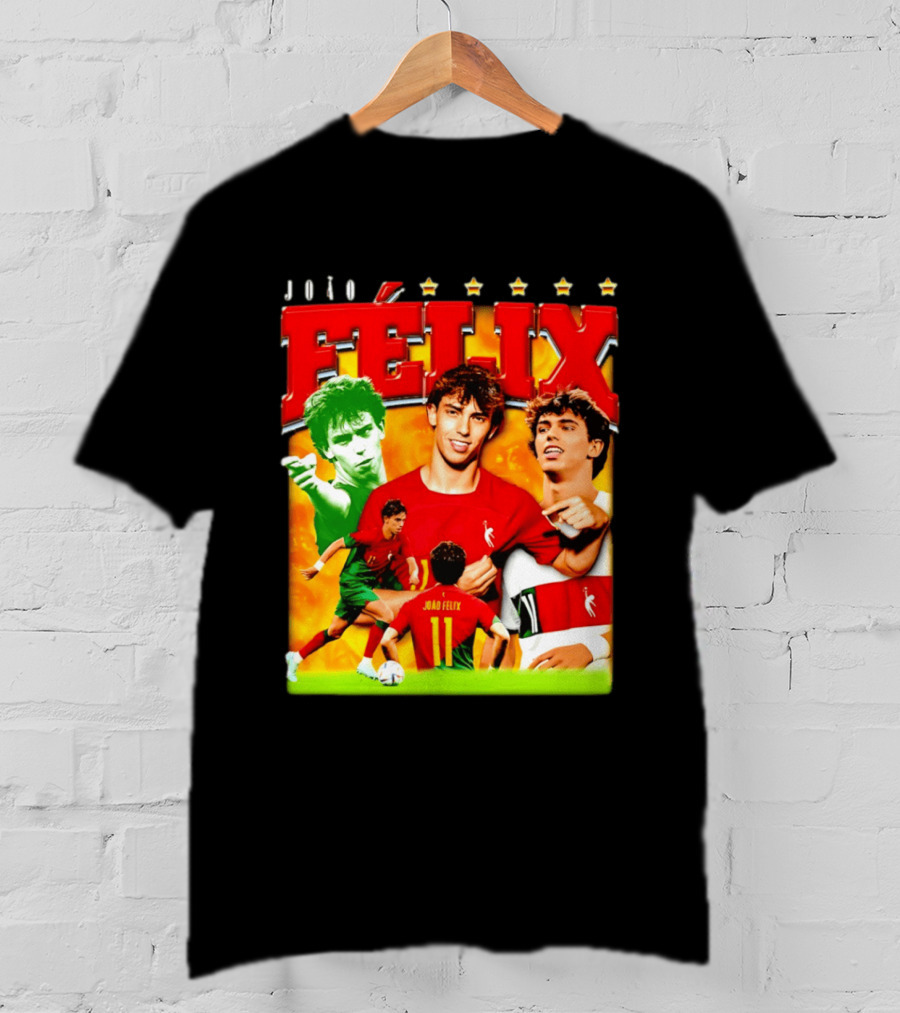 Joao Felix Portugal National Team Football Star T-Shirt