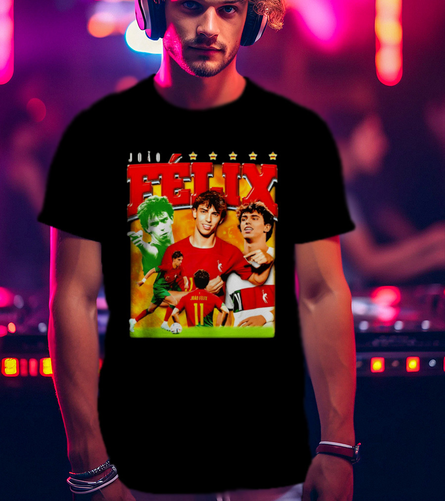 Joao Felix Portugal National Team Football Star T-Shirt