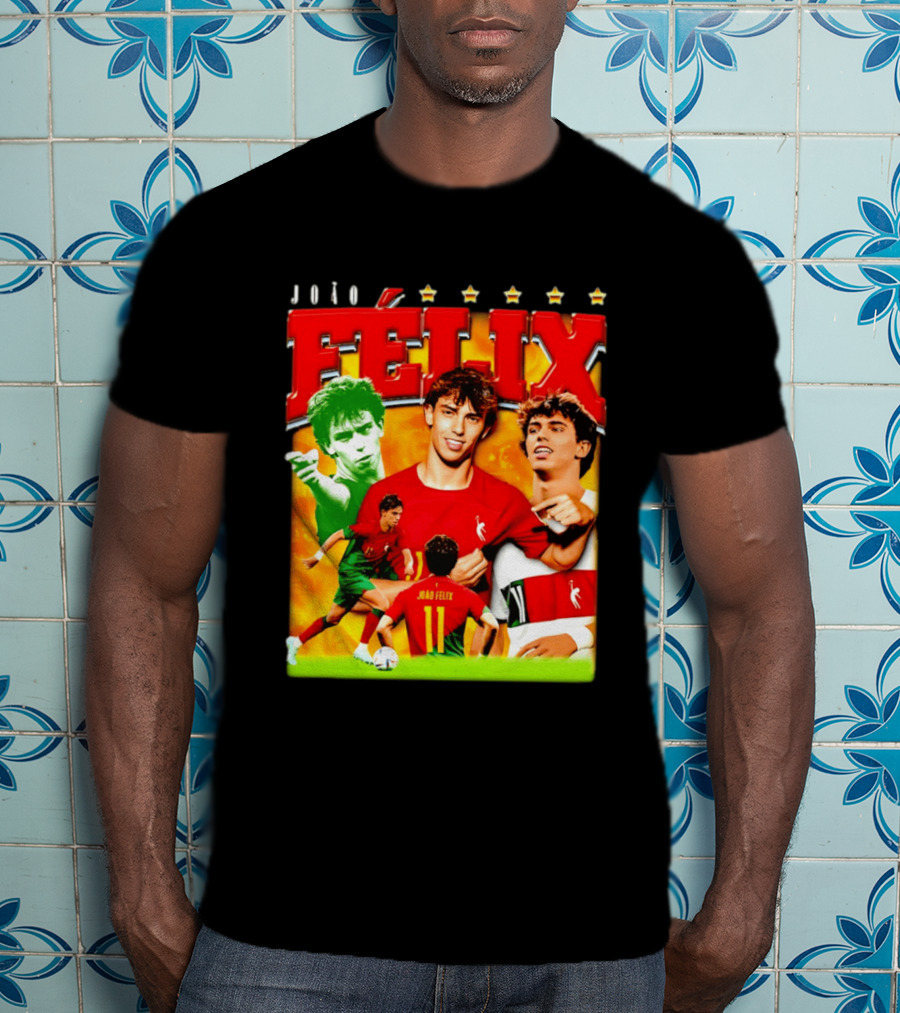 Joao Felix Portugal National Team Football Star T-Shirt