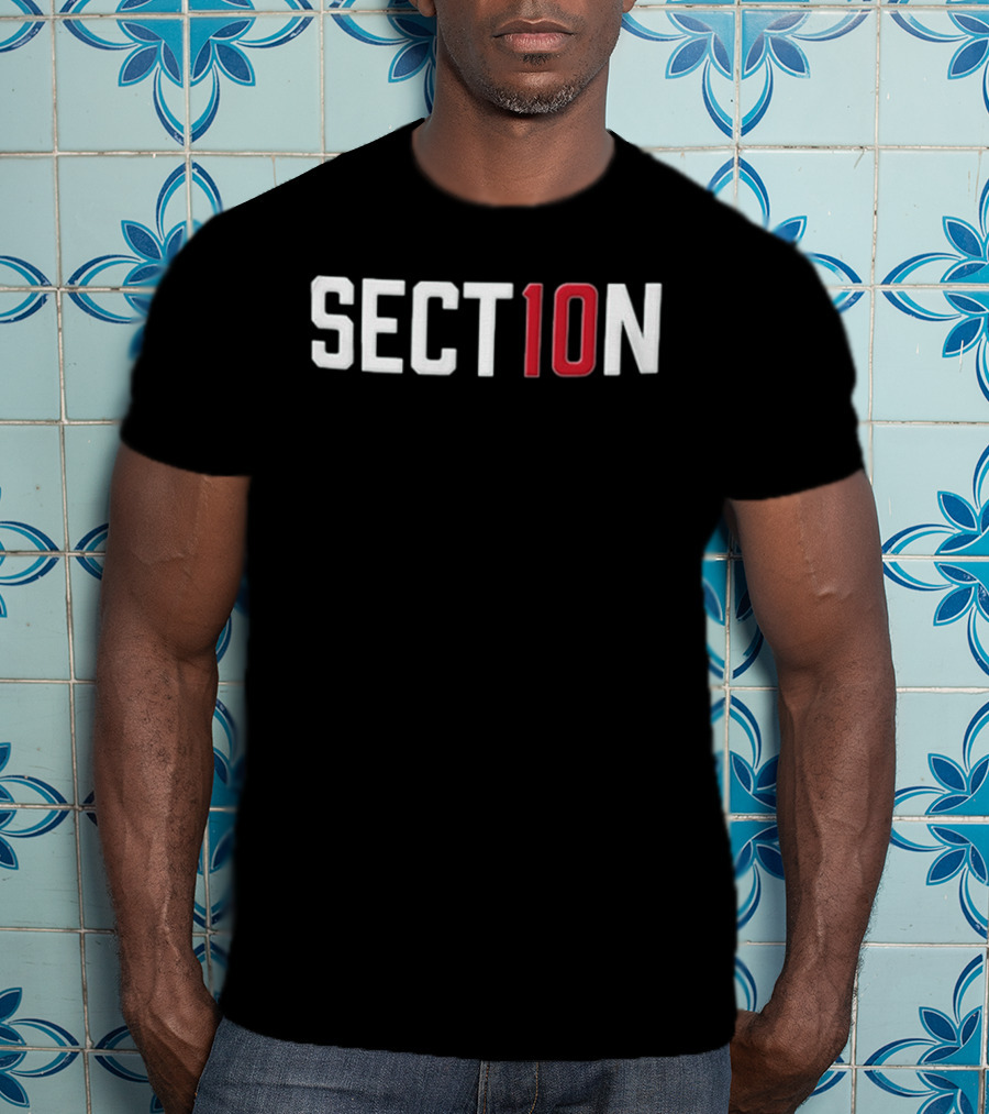 Red Sox Section 10 Night 2025 Jersey Giveaway Event T-Shirt