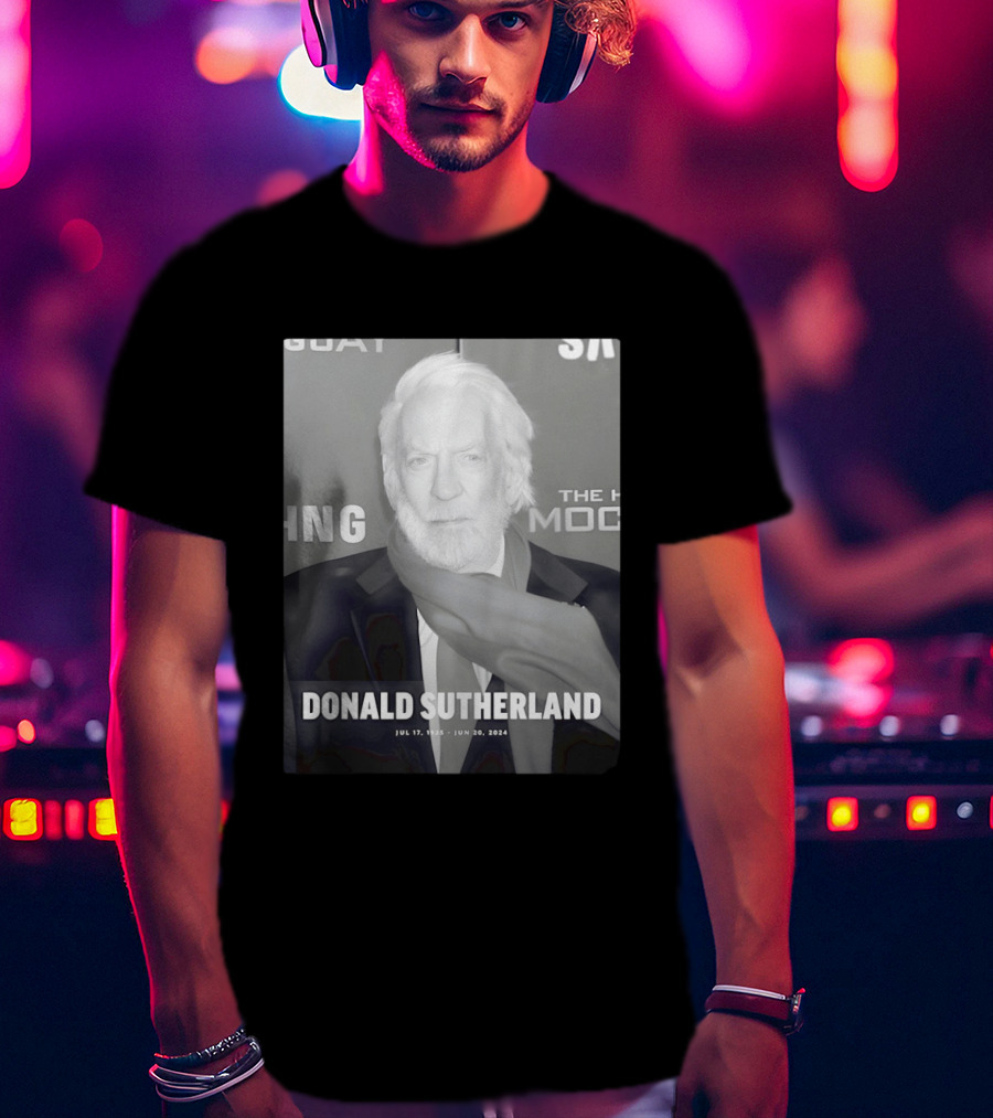 Donald Sutherland 1935 2024 Memorial T-Shirt