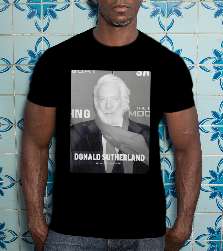 Donald Sutherland 1935 2024 Memorial T-Shirt
