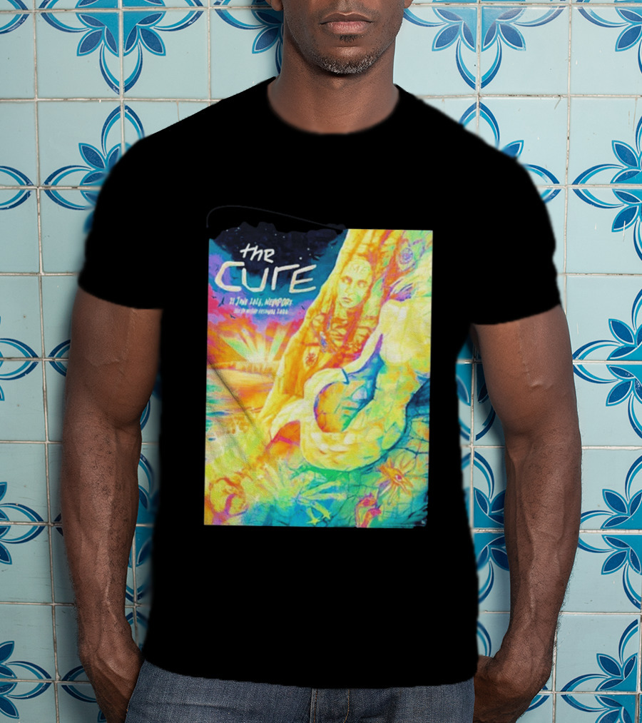 The Cure Isle Of Wight Festival Newport June 21 2026 Psychedelic T-Shirt