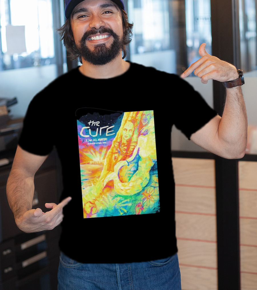 The Cure Isle Of Wight Festival Newport June 21 2026 Psychedelic T-Shirt