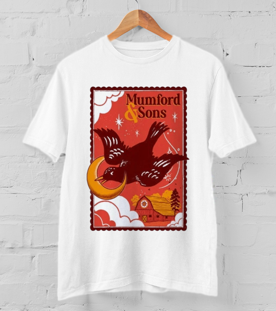 Mumford And Sons Concert June 20 2026 Hershey PA Barn And Bird T-Shirt