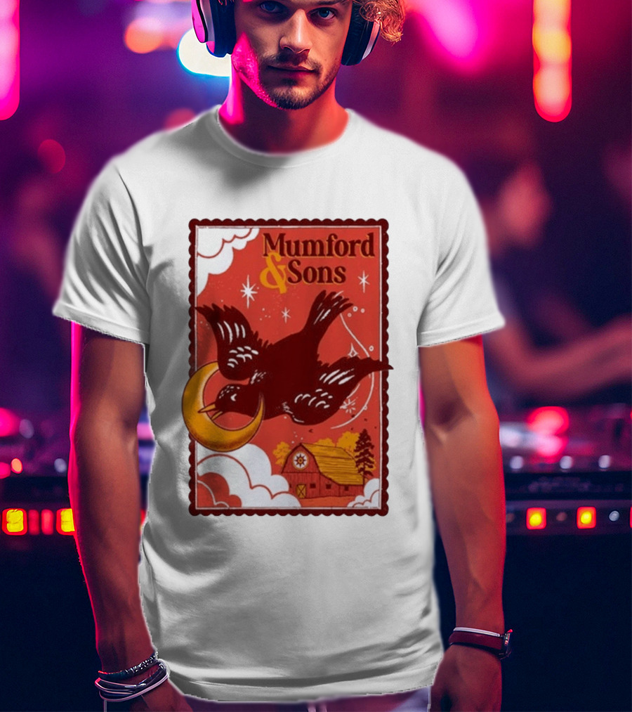 Mumford And Sons Concert June 20 2026 Hershey PA Barn And Bird T-Shirt