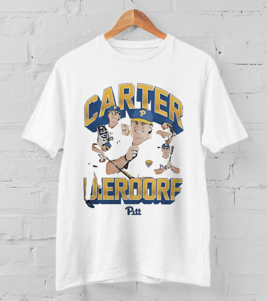 Carter Dierdorff Pitt Baseball Panthers NCAA T-Shirt