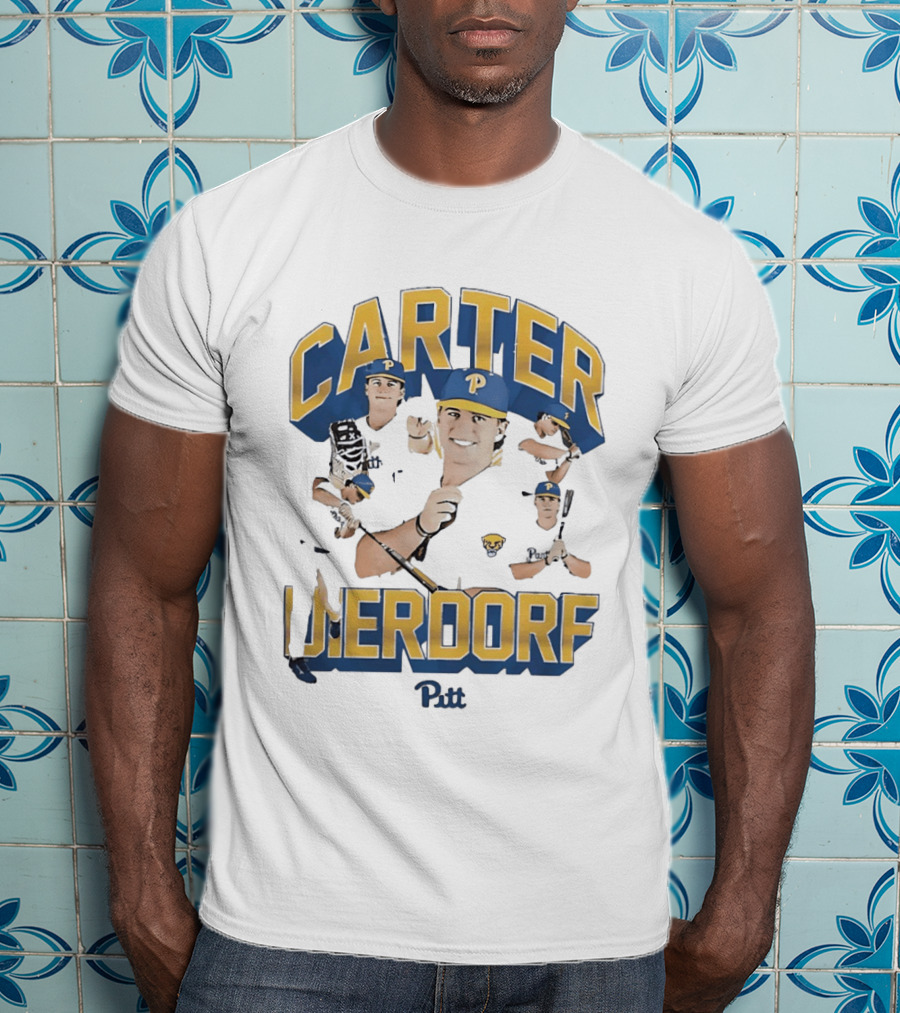 Carter Dierdorff Pitt Baseball Panthers NCAA T-Shirt