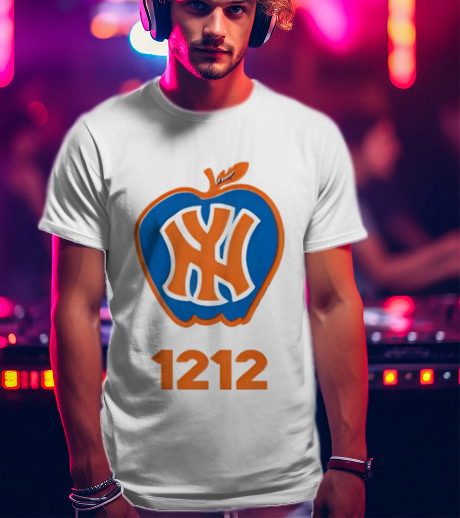 New York City Yankees Apple Baseball MLB 1212 T-Shirt