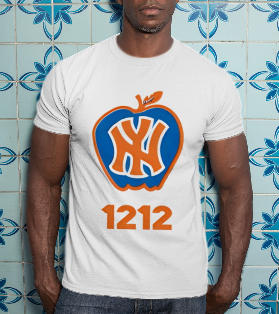 New York City Yankees Apple Baseball MLB 1212 T-Shirt