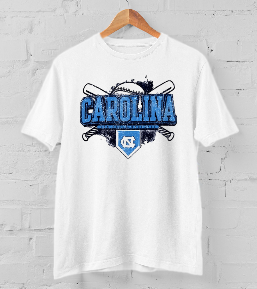 North Carolina Tar Heels Baseball UNC NCAA Carolina Tar Heels T-Shirt