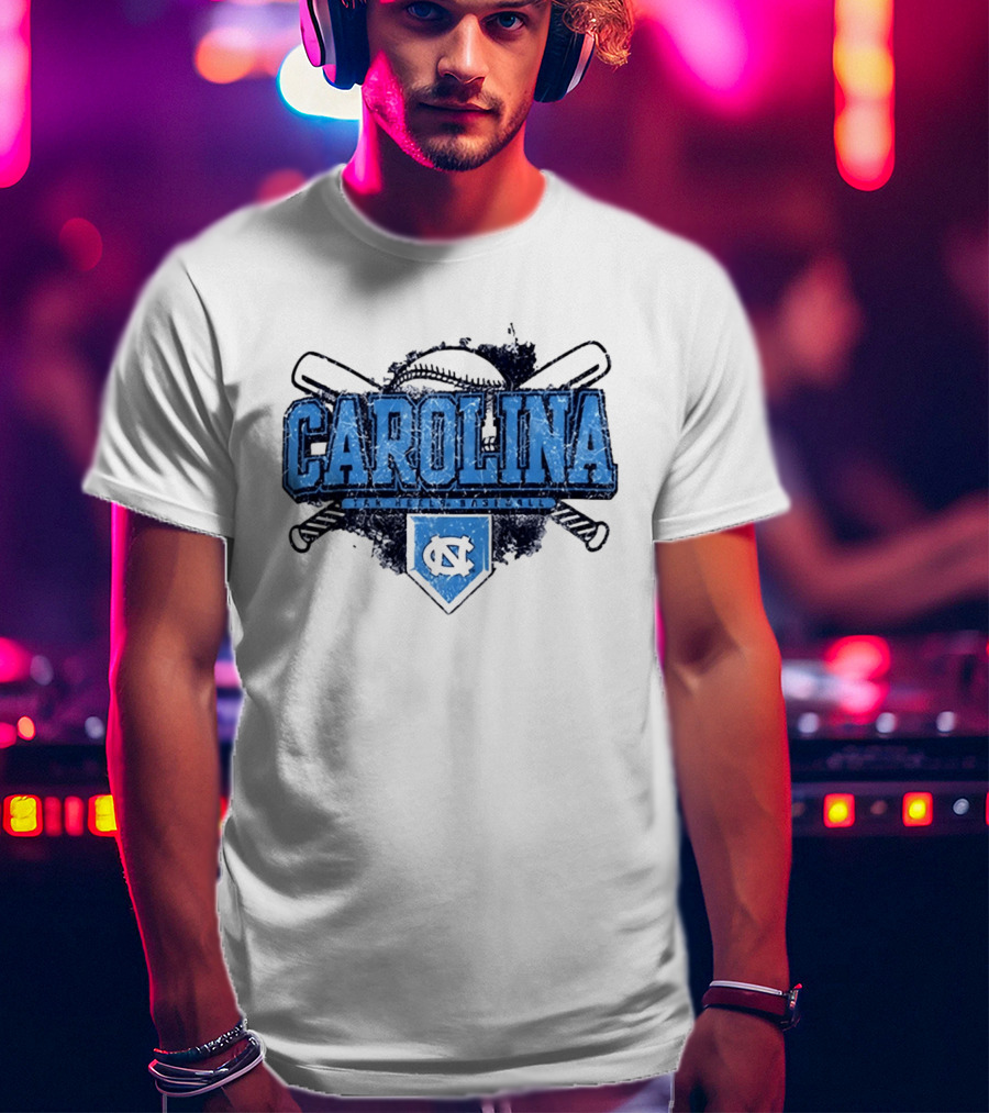 North Carolina Tar Heels Baseball UNC NCAA Carolina Tar Heels T-Shirt