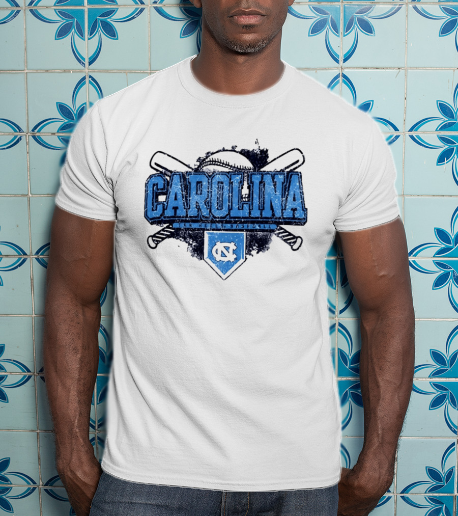 North Carolina Tar Heels Baseball UNC NCAA Carolina Tar Heels T-Shirt