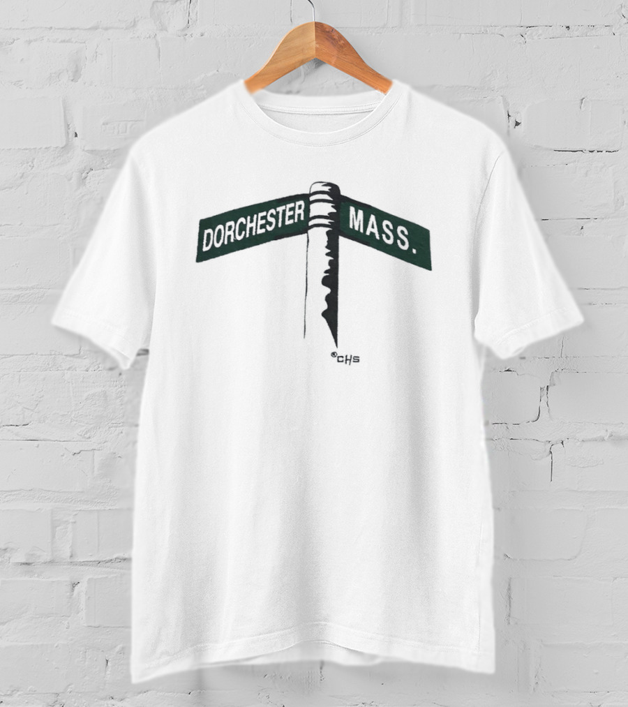Dorchester Mass Street Sign Key T-Shirt