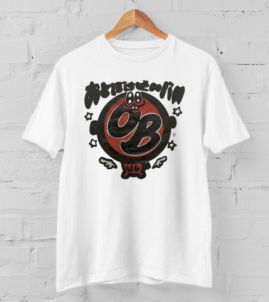 Otoboke Beaver 2026 Tour OB Logo With Cartoon Character And Stars T-Shirt